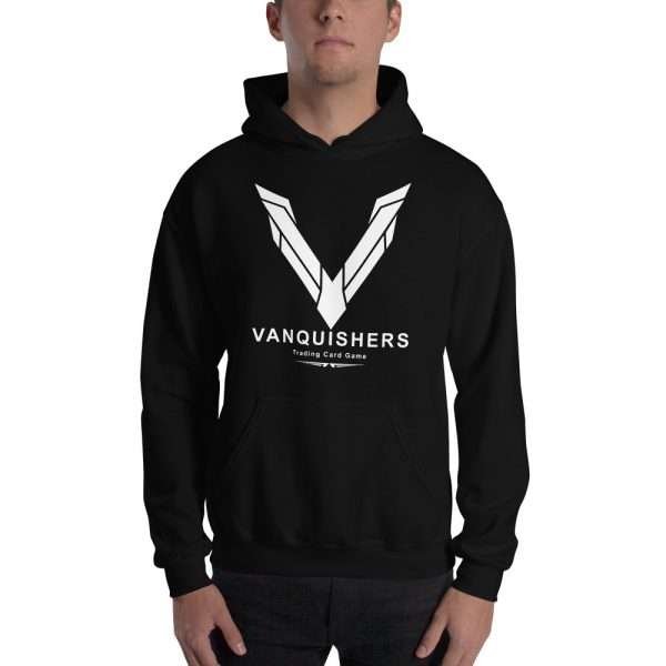 Vanquishers TCG Big V Hoodie - White Design