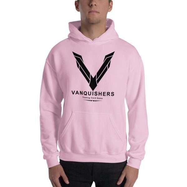 Vanquishers TCG Big V Hoodie - Black Design - Image 3