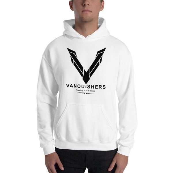 Vanquishers TCG Big V Hoodie - Black Design