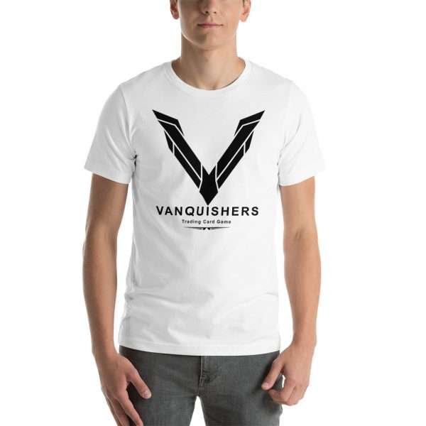Vanquishers TCG Big V T-Shirt - Black Design