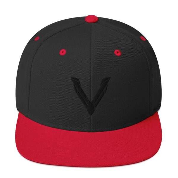 Vanquishers TCG Snapback Hat - Black Logo - Image 2