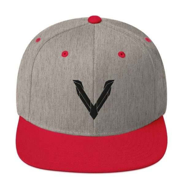 Vanquishers TCG Snapback Hat - Black Logo - Image 11