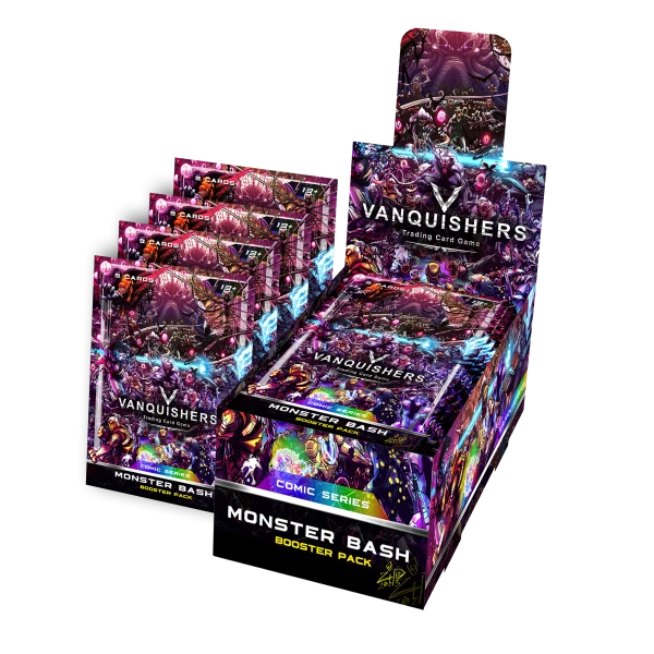 Vanquishers TCG - Monster Bash Booster Boxes : Madness & Mayhem - Image 3